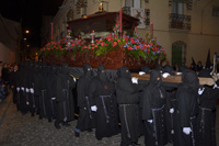 Procesión del Santo Entierro de Cristo del día 250316 en Manzanares (Ciudad Real) 